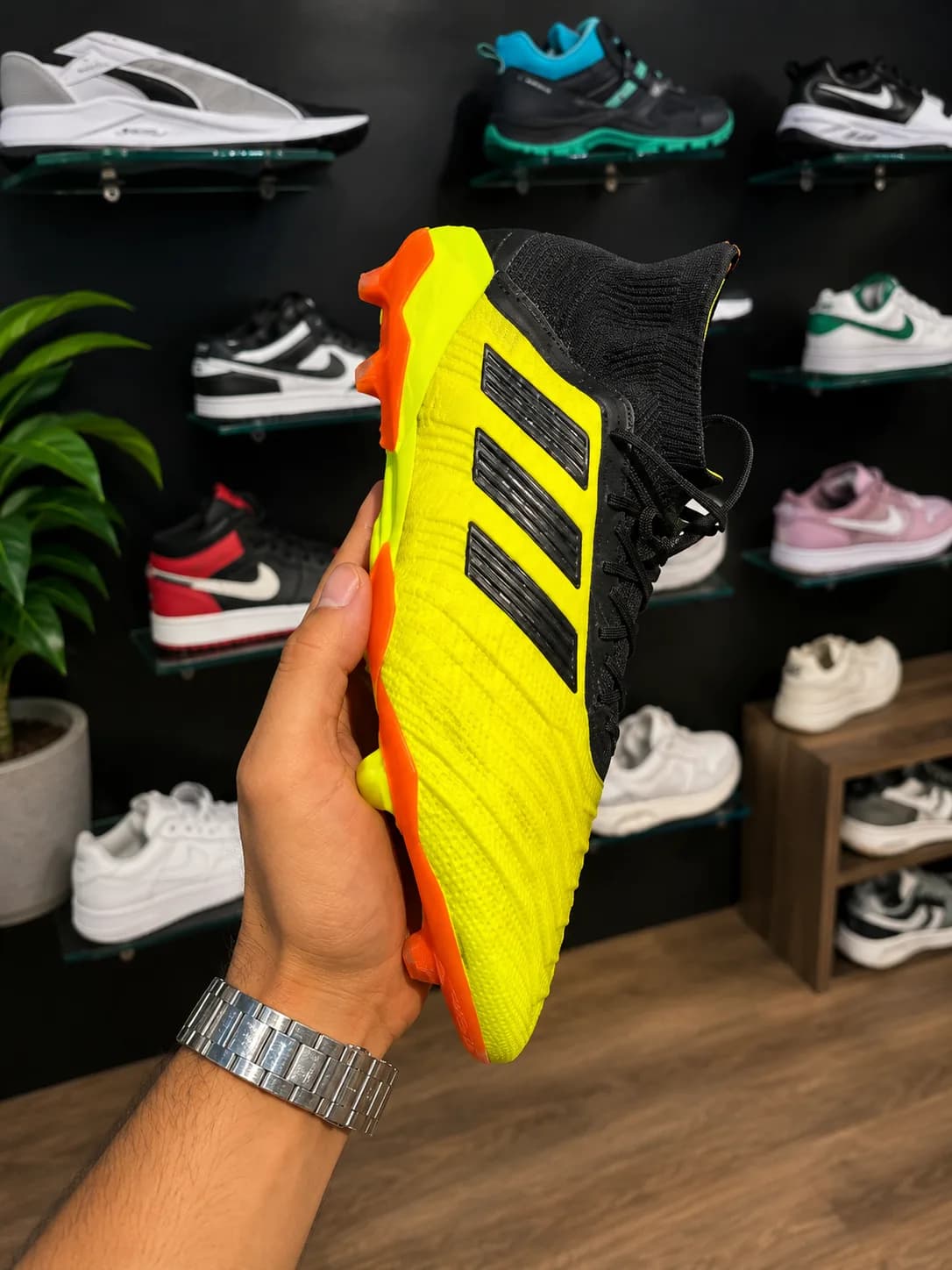 Neon Football Boots
